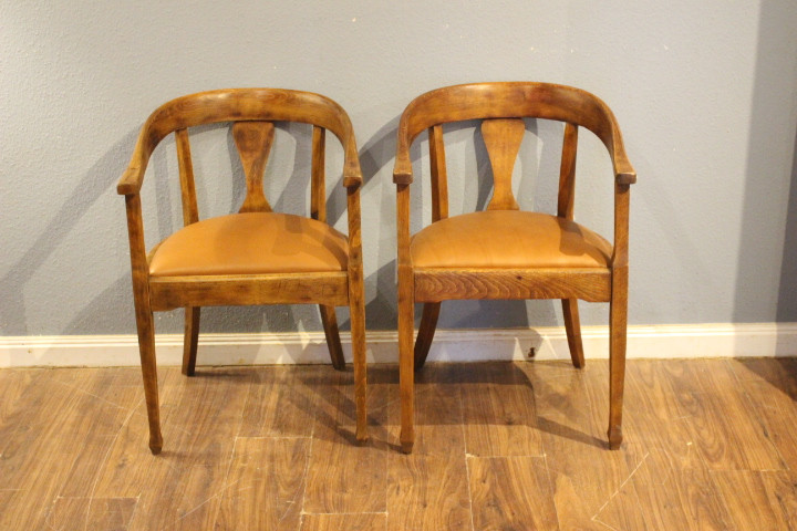 Bauhaus 2 Armlehnenstühle 20er Jahre (Art.-Nr.: 05178)