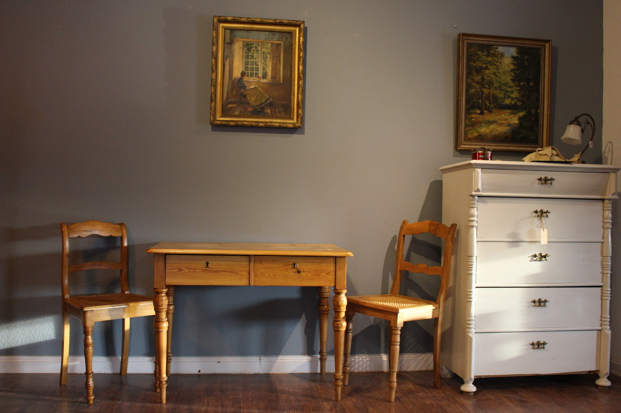 Tisch Schreibtisch Küchentisch Kiefer antik (Art.-Nr.: 03169)