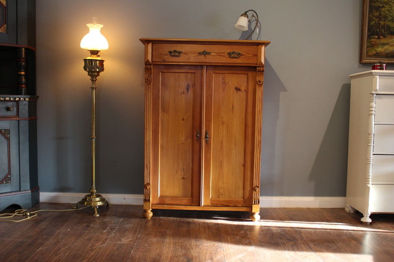 Vertiko Gründerzeit Bücherschrank Highboard antik (Art.-Nr.: 03171)