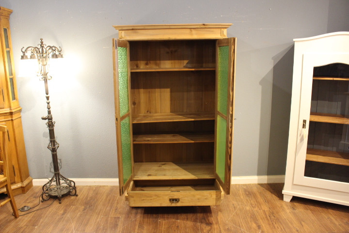  Antike Vitrine, Bücherschrank, Gründerzeit (Art.-Nr. 05162)