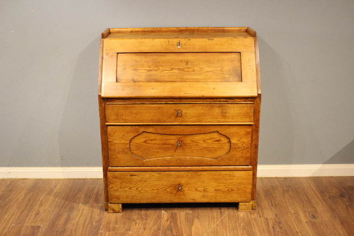 Alter Schrägklappensekretär Biedermeier (Art.-Nr.: 05087)