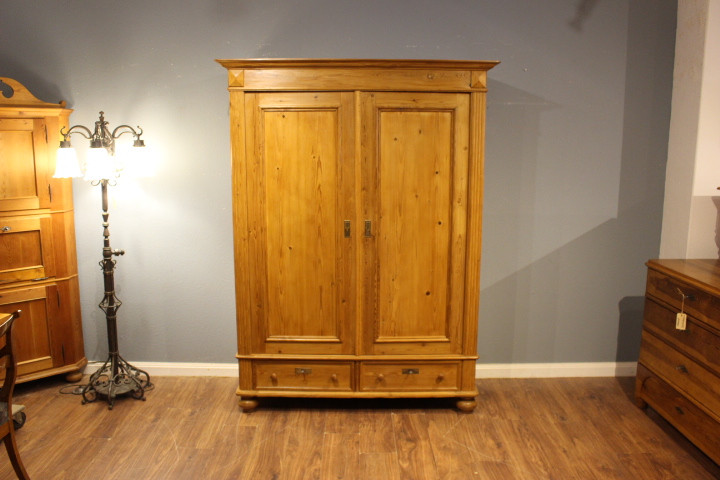 Antik Kleiderschrank mit Schubladen, Gründerzeit (Art.-Nr.: 05101)