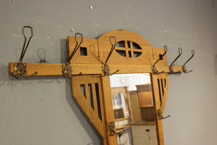 Antike Garderobe Jugendstil (Art.-Nr. 05242)