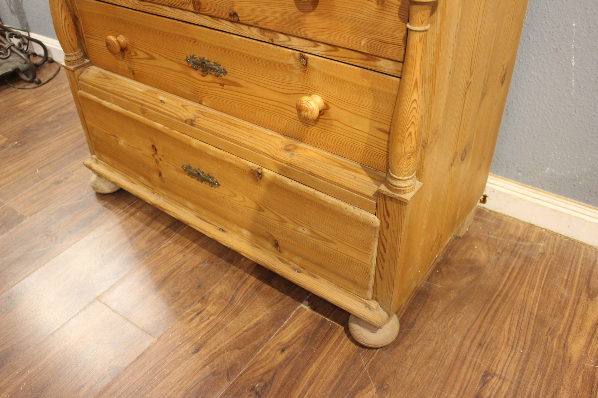 Antike Kommode Spätbiedermeier Kiefer (Art.-Nr. 05270)