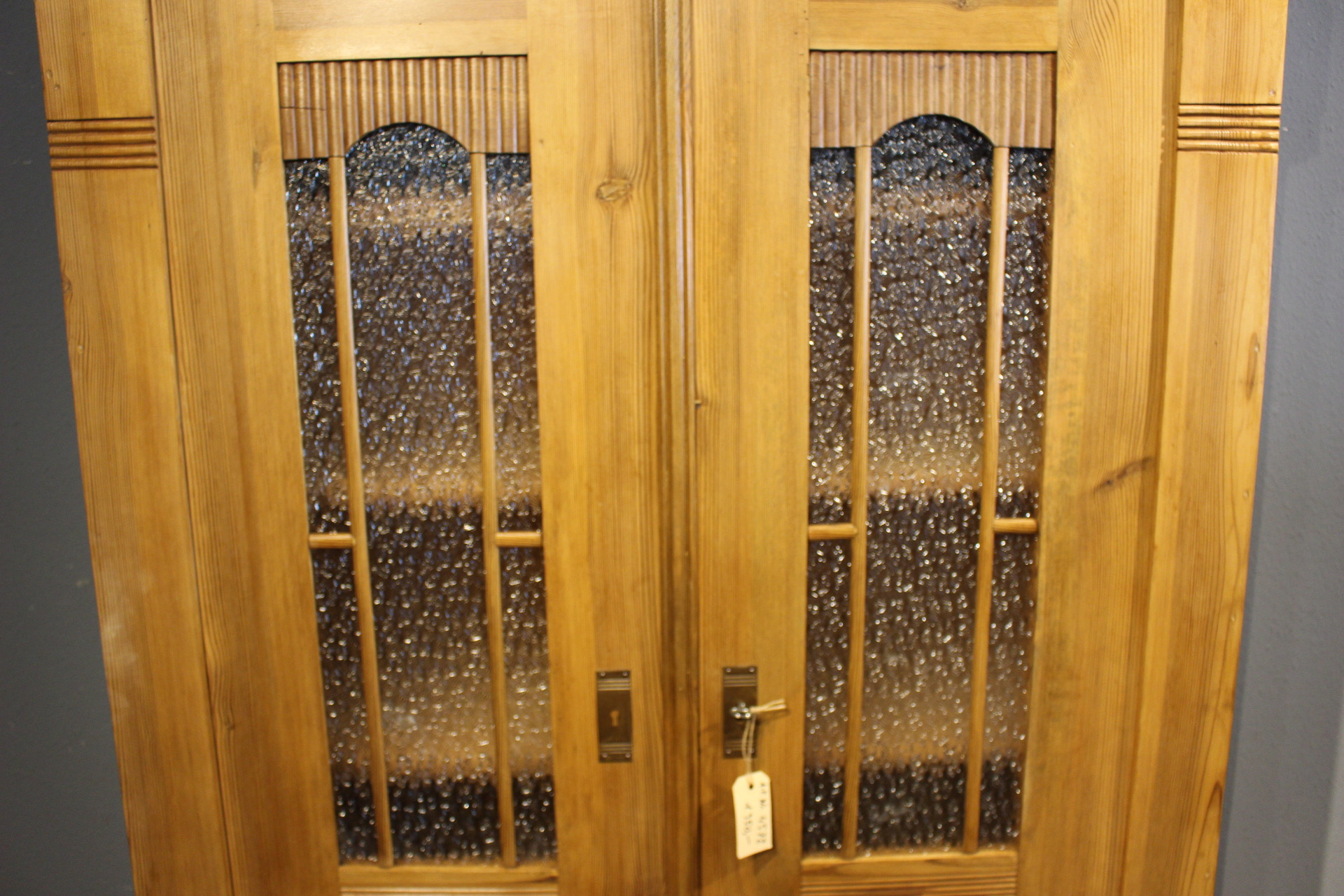 Antike Vitrine, Bücherschrank, Geschirrschrank Art déco (Art.-Nr. 04572)