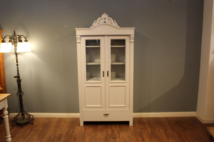 antike Vitrine, Bücherschrank, Gründerzeit (Art.-Nr.: 03469)