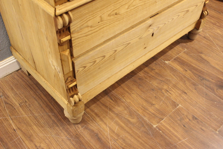 Antike Wäschekommode, drei Schubladen, Gründerzeit (Art.-Nr. 05168)