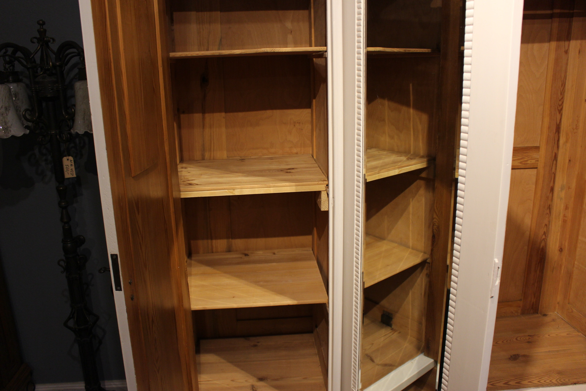 antiker Kleiderschrank, Wäscheschrank mit großem Spiegel, Art déco (Art.-Nr. 04645)