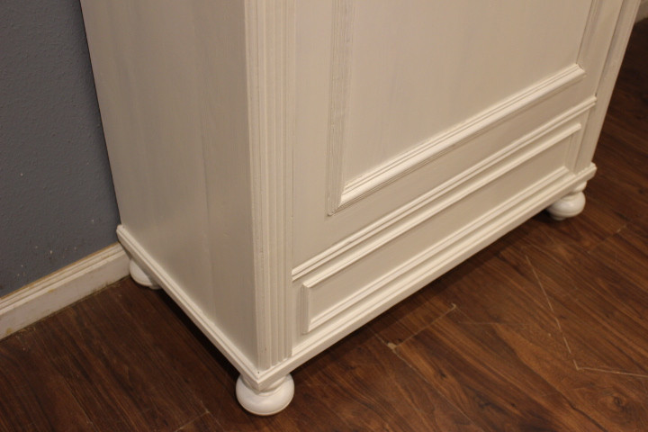 Antiker Schrank, eintürig mit Rundbogen, Jugendstil (Art.-Nr. 05093)