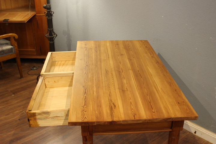 Antiker Schreibtisch, Esstisch, Schweden, Jugendstil (Art.-Nr. 04752)