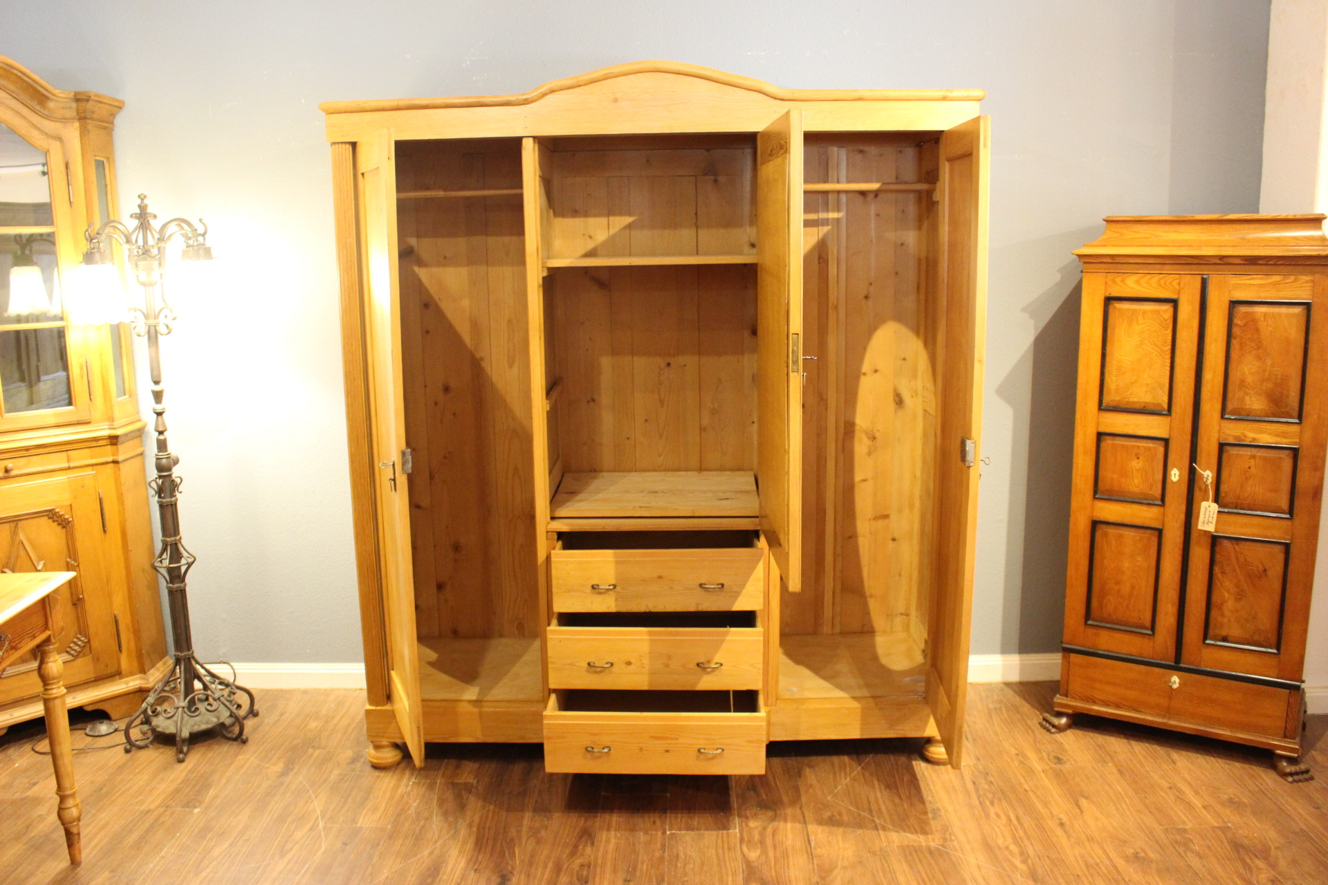 Antiker Spiegelschrank mit Kommodeneinsatz, 20er Jahre (Art.-Nr. 05152)