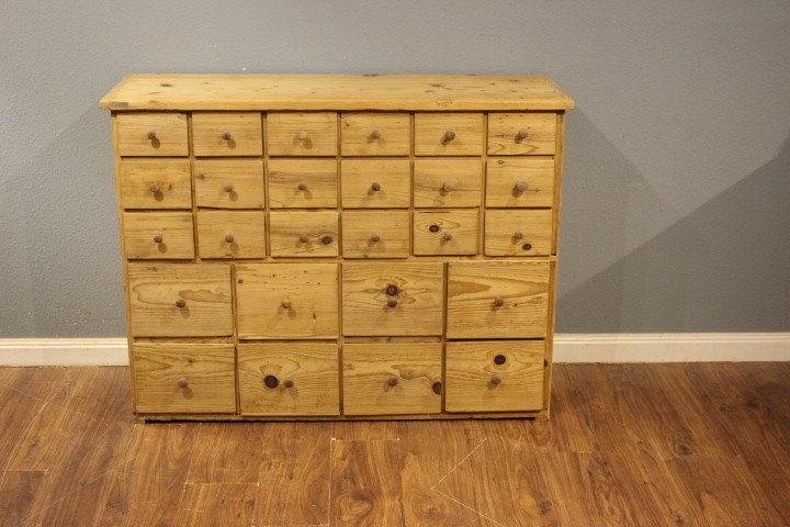 Apothekerschrank, alter Schubladenschrank, Anrichte (Art.-Nr.: 05029)