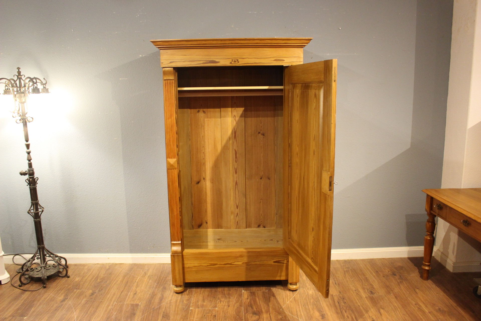 Bauernschrank, Dielenschrank, eintürig, Gründerzeit (Art.-Nr. 05129)