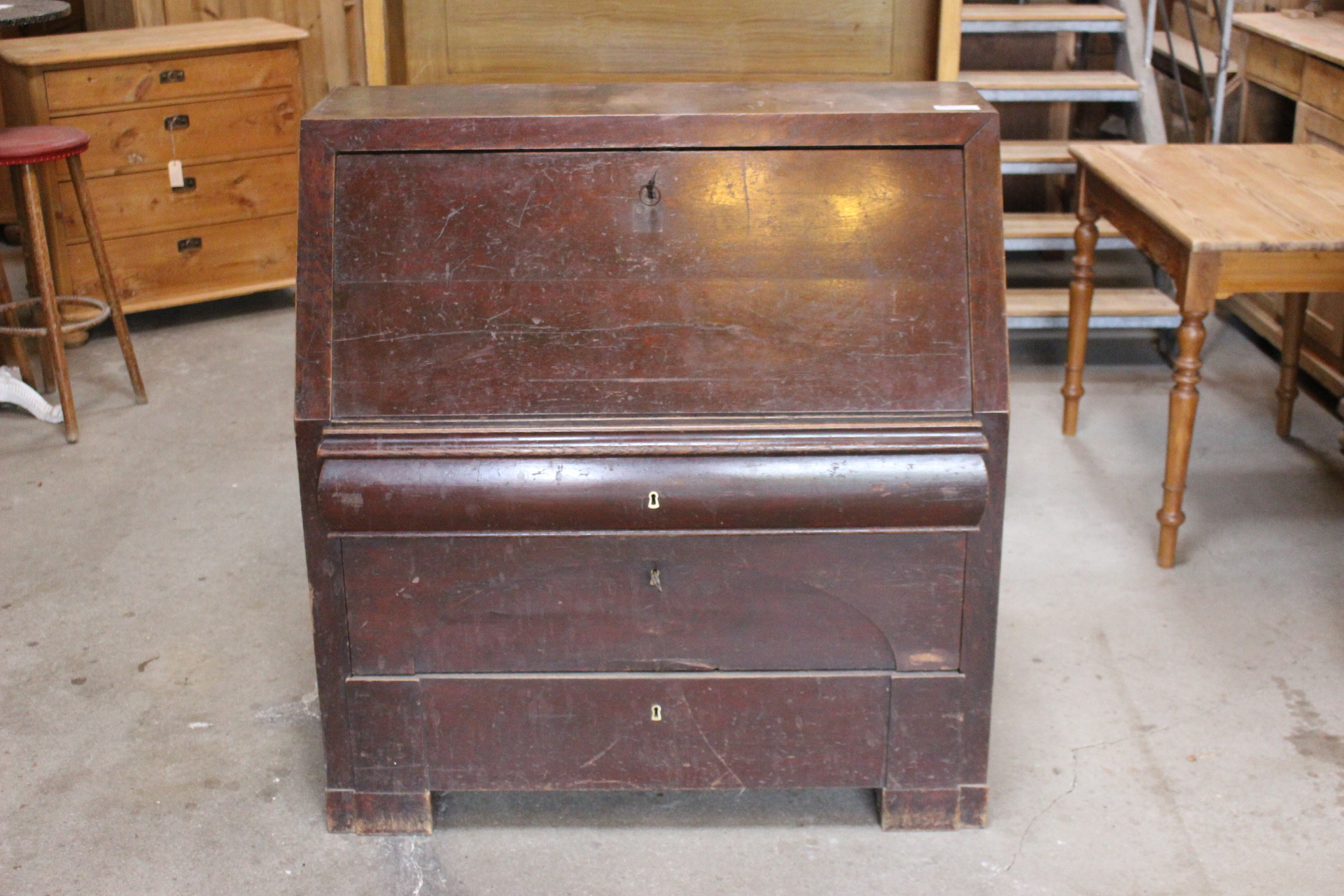 Biedermeier Schrägklappensekretär (Art.-Nr.: 03465)