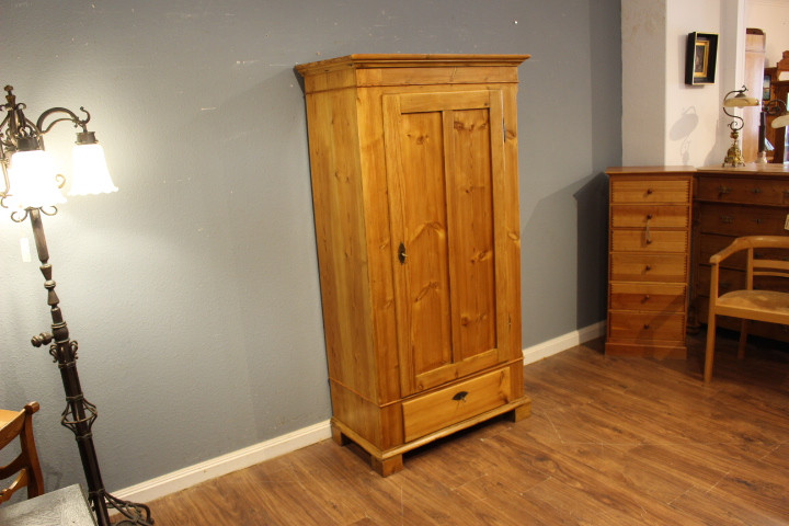 Dielenschrank, Bauernschrank, eintürig, Biedermeier (Art.-Nr.: 05064)