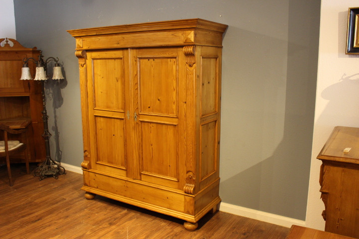 Kleiderschrank, Wäscheschrank, Gründerzeit (Art.-Nr.: 05025)