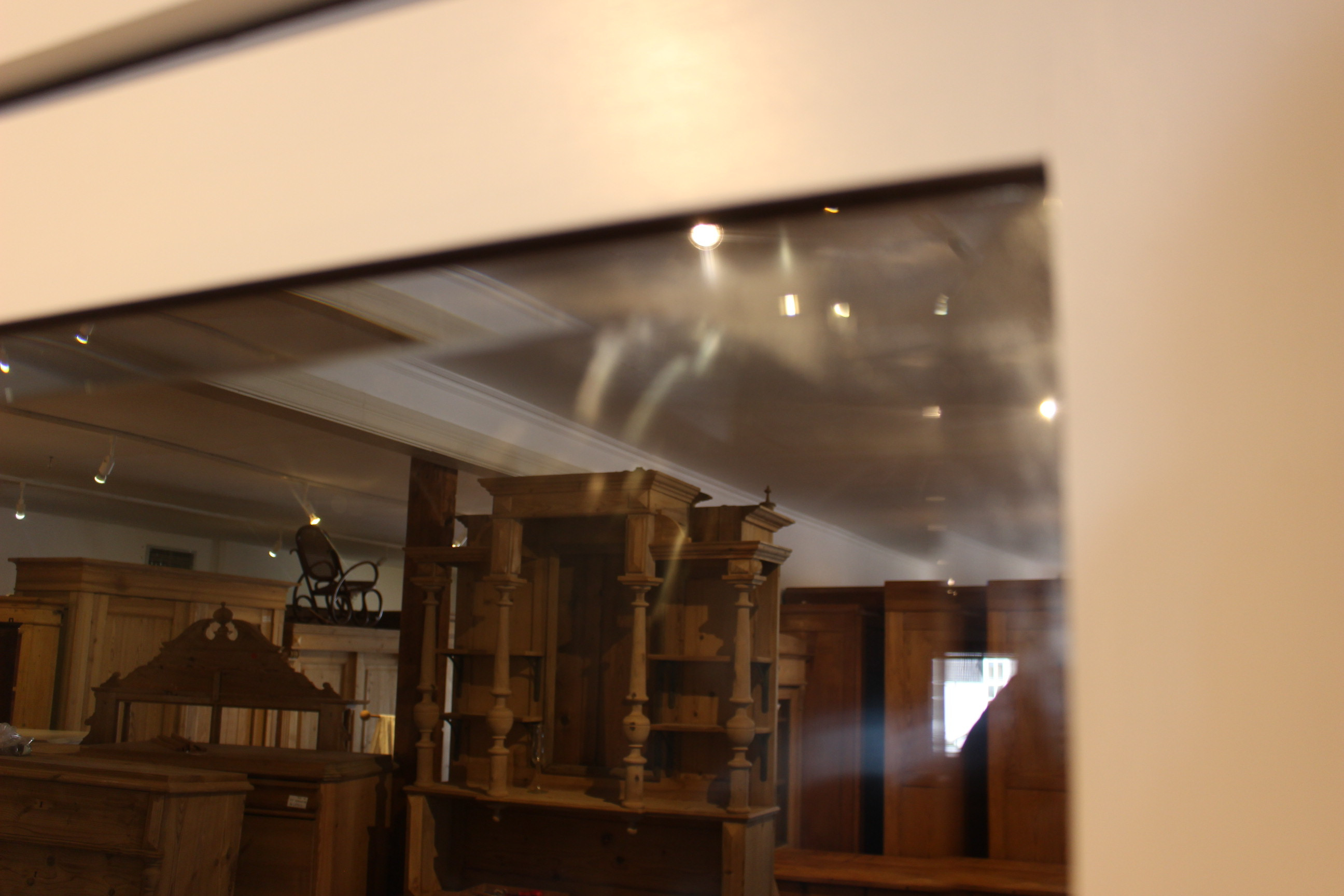 Kleiderschrank 20er Jahre Art Deco zerlegbar mit Spiegel (Art.-Nr. 03630)