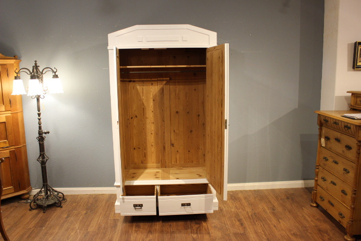 Kleiderschrank mit Spiegel, Jugendstil (Art.-Nr. 05107)