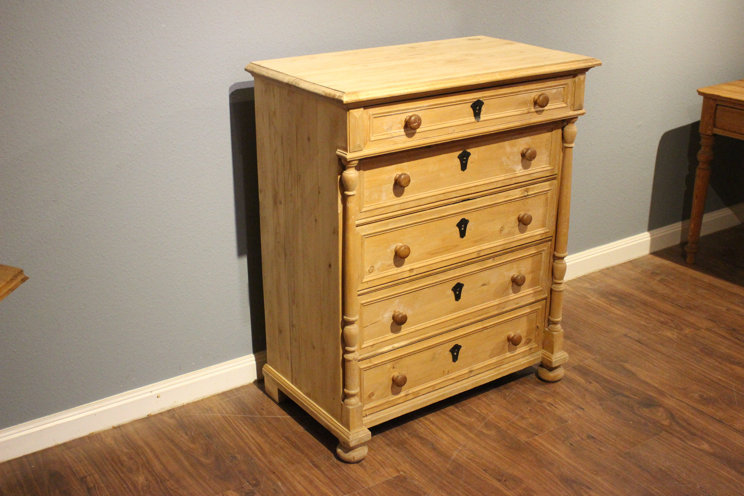 Kommode Kiefer Highboard Gründerzeit