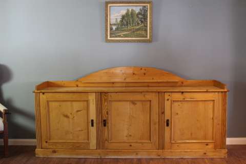 256 cm Sideboard in Weichholz Kiefer (Art.-Nr. 02771)