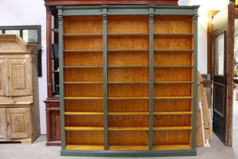 Bücherregal im Gründerzeit Stil angefertigt (Art.-Nr. 01281)