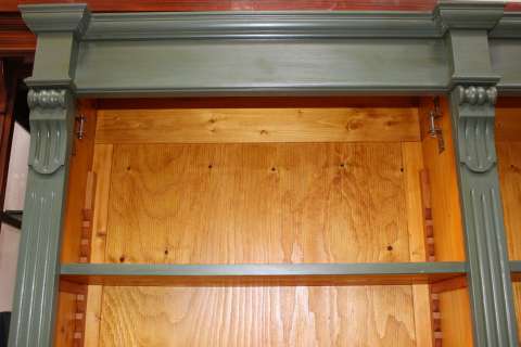 Bücherregal im Gründerzeit Stil angefertigt (Art.-Nr. 01281)