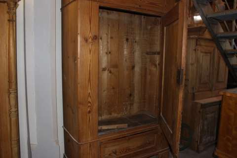 Biedermeier Schrank  eintürig zerlegbar (Art.-Nr. 02914)