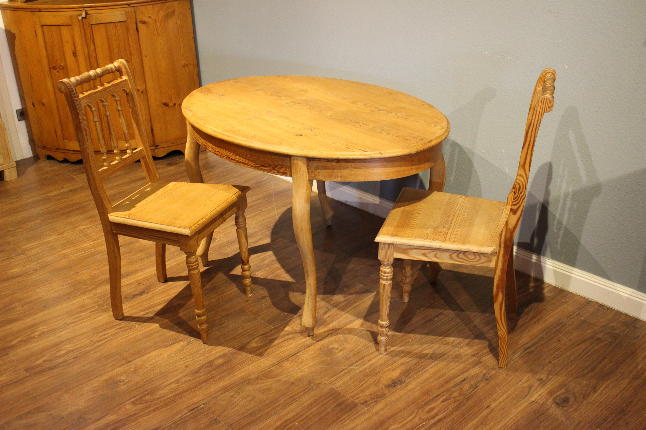 Ovaler Tisch, Eßtisch, Louis Philippe-Stil (Art.-Nr.: 03906)