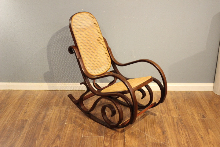 Schaukelstuhl 50erJahre Midcentury (Art.-Nr. 05264)