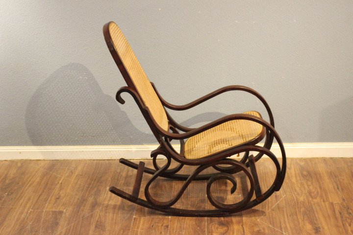 Schaukelstuhl 50erJahre Midcentury (Art.-Nr. 05264)