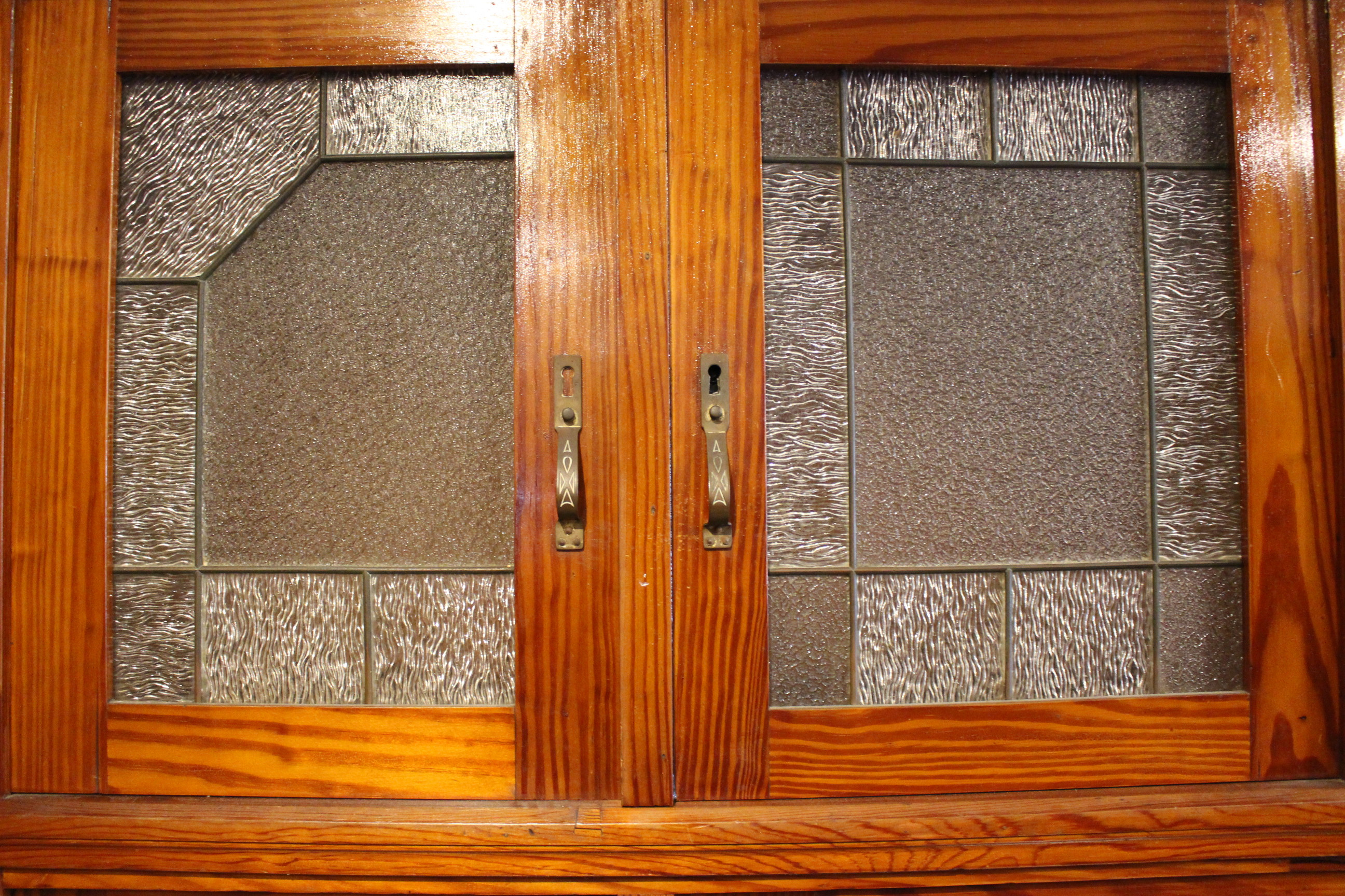 Schöner, großer, Küchenschrank, Küchenbuffet, Jugendstil (Art.-Nr. 03826)
