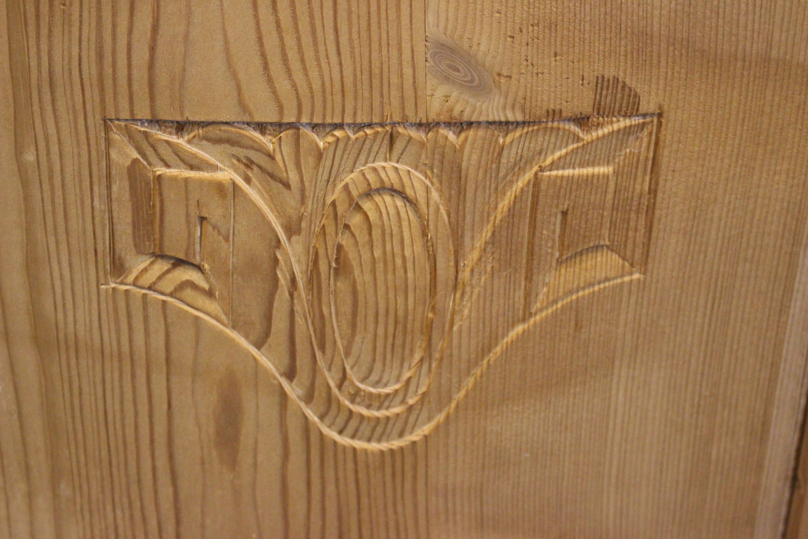 Schönes Küchenbuffet mit Seitenschränken,Art Deco (Art.-Nr. 03976)