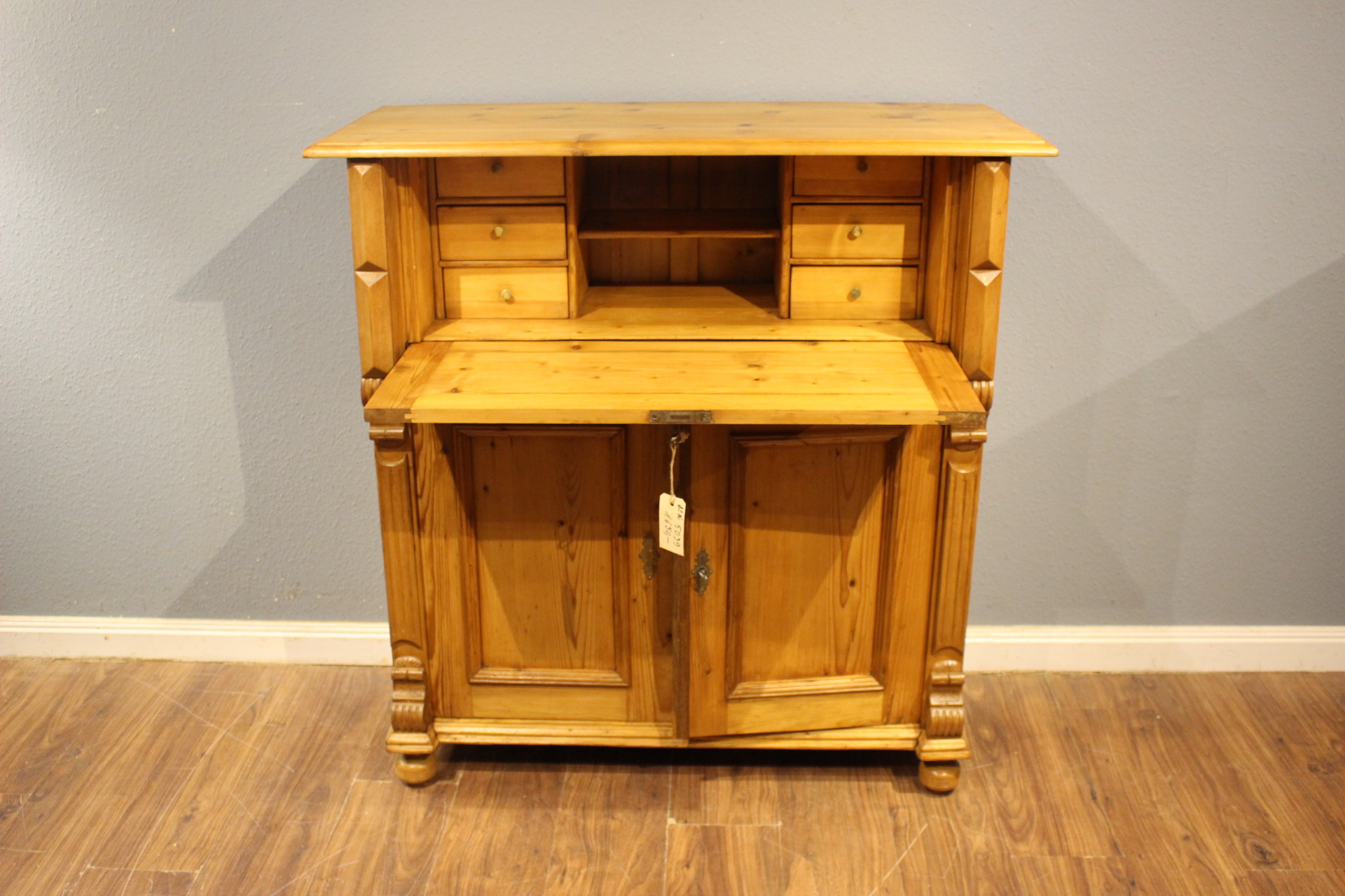 Sekretär, Kiefer, Gründerzeit, Schweden (Art.-Nr. 05038)