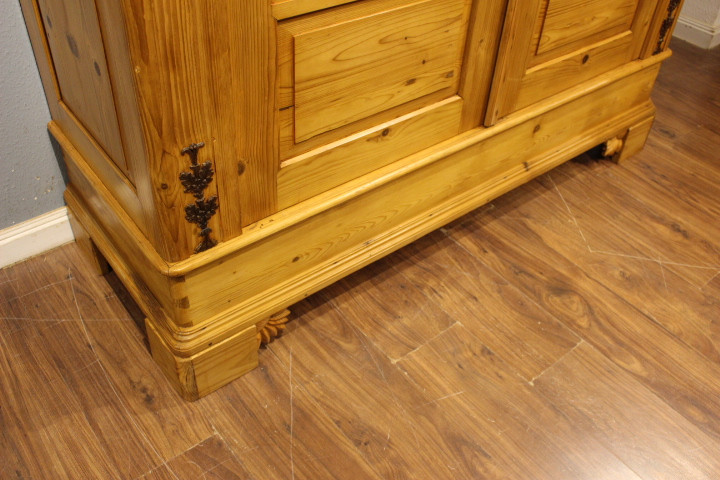 Sonnenschrank Biedermeier Kiefer antik (Art.-Nr. 05095)