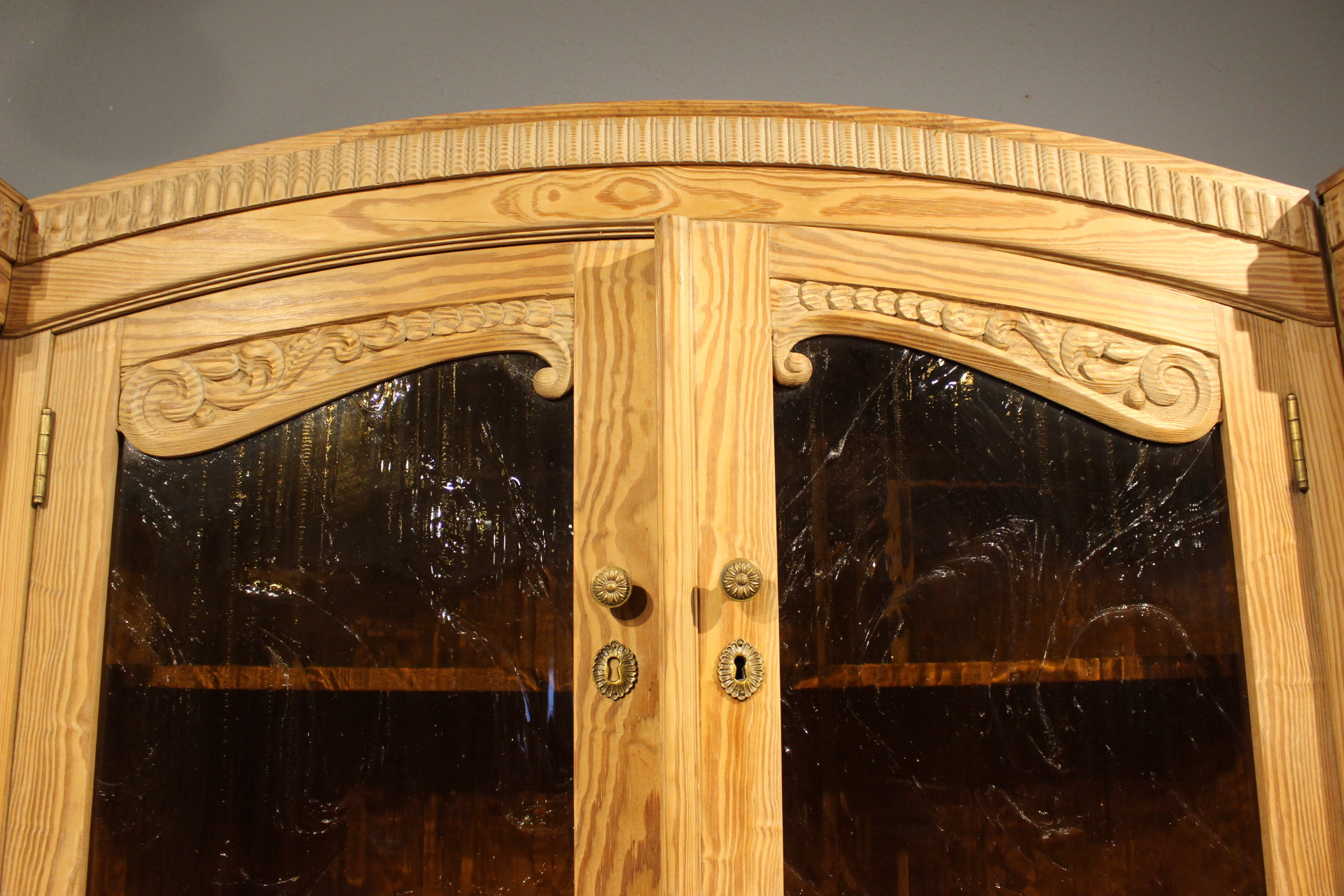 Turmbuffet, Küchenbuffet mit Seitenschränken, Art déco (Art.-Nr. 04670)